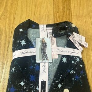 Victoria's Secret Celestial Black Pajama Set